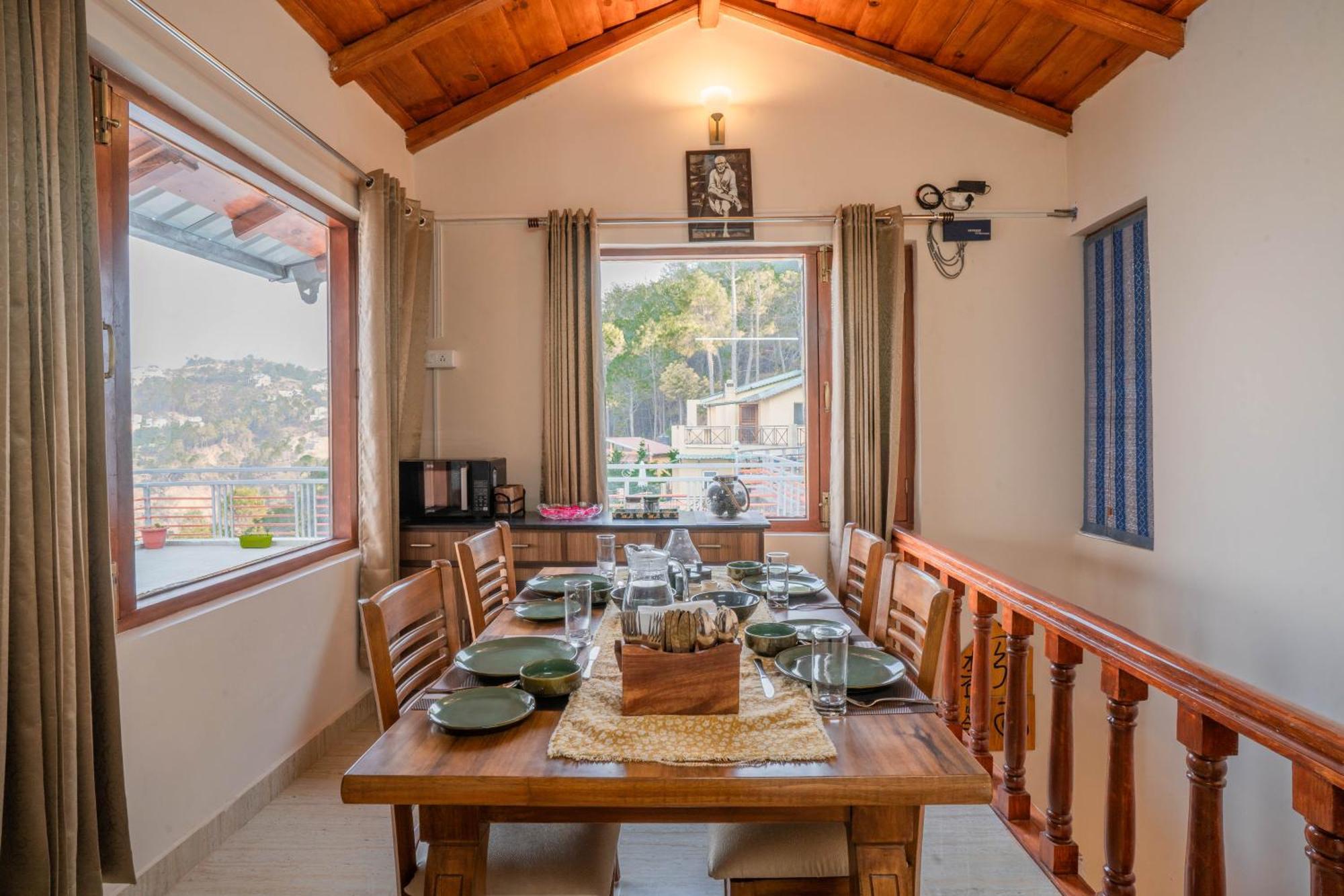 Hostie Sahasrara-3Bhk Chalets, Majkhali, Ranikhet Exterior photo